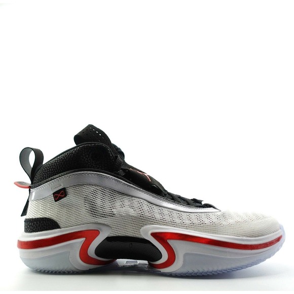 Nike Air Jordan XXXVI White University Red-Black CZ2650-100 Mens Size 10.5